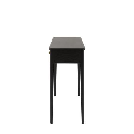 Acton 2 Drawer Console Black 1100x360x760mm