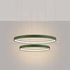 Żyrandol RIO 2 55/78 zielona oliwka LED 3000K