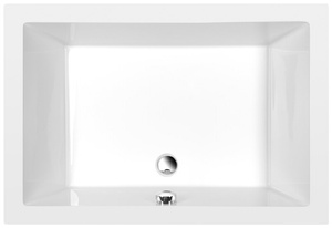 DEEP brodzik prysznicowy głęboki 110x75x26cm, biały