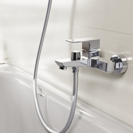 Bateria wannowo - prysznicowa Aquila Chrome