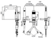 Bateria wannowa 3-otworowa-Paffoni/kolekcja Jo