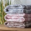 Checkmate Rolled Fleece Silver 1400 x 1800 mm