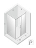 KABINA PRIME PROSTOKĄTNA P 150x80x200 CZYSTE 6mm ACTIVE SHIELD