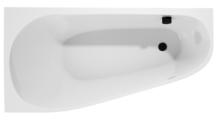 PROJEKTA L MONOLITH wanna narożna 156x77x60cm, biały