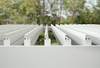 Pergola ogrodowa BIZZOTTO OCEAN 3X4 – biały