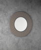 LUMIRO STRIP okrągłe lustro z oświetleniem LED w ramie średnica 90cm, agila