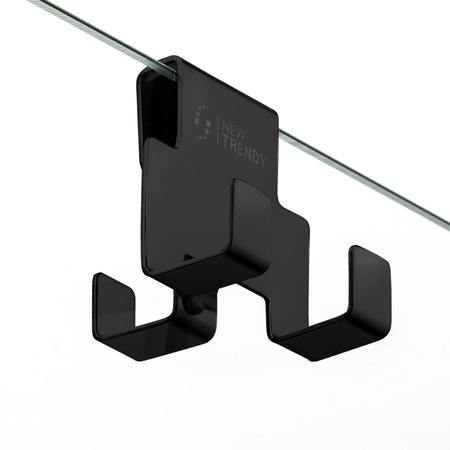 Zawieszka do kabiny prysznicowej - black