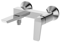 FLERY bateria wannowa/prysznicowa ścienna z obrotową wylewką, chrom