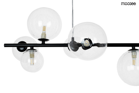 MOOSEE lampa wisząca ALURE LINE 90 czarna