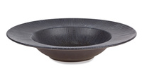 BIZZOTTO talerz głęboki HORTA 27 cm szary - komplet 6 szt.