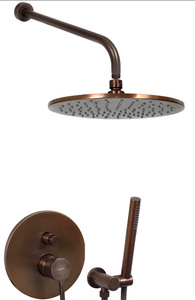 Zesta natryskowy podtynkowy L-200mm fi-25cm-Emmevi Rubinetterie/Filo