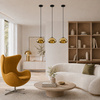 Lampa wisząca VICTORY GLOW S złota 17 cm