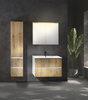 PANEDA STRIP szafka umywalkowa 74,5x55x45,2cm, dąb emporio