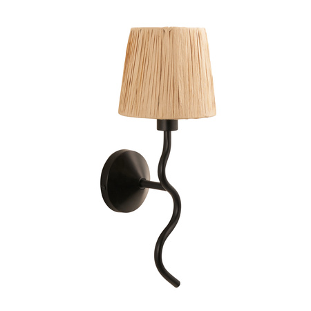 Wriggle 1 Wall Light Matt Black