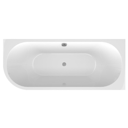 VIVA R MONOLITH wanna wolnostojąca przyścienna 180x75x60cm, biały/carina