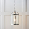 Lambeth Pendant Light Satin Nickel