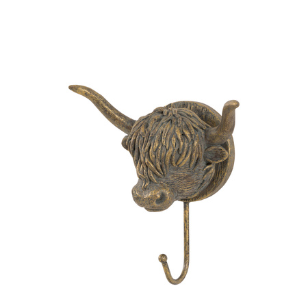 Highland Cow Hook 80x32x118mm