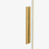 Parawan nawannowy SMART GOLD BRUSHED 1D U 100x150 szkło czyste 8mm Active Shield 2.0