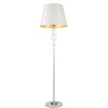 LAMPA STOJĄCA PODŁOGOWA SREBRNA MURANEO