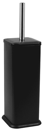 SIMPLE LINE szczotka do WC kwadratowa, czarny mat
