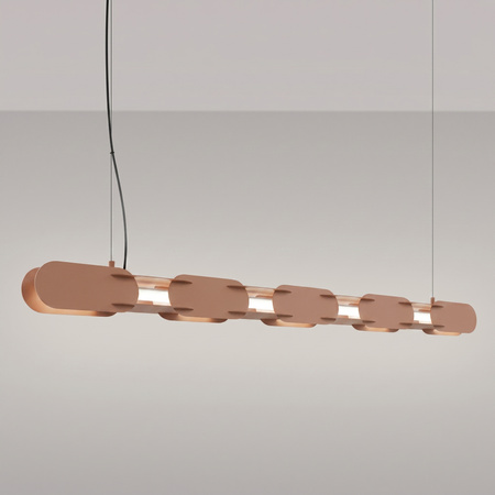 Lampa wisząca CHAIN 158 mocca LED 4000K