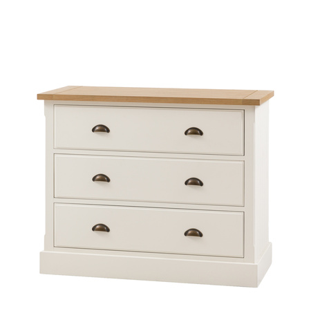 Eton 3 Drawer Chest White