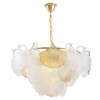 NOWOCZESNA LAMPA WISZĄCA ZŁOTA MONTINA D60