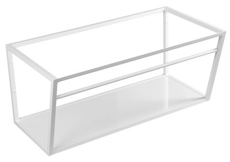 SKA konsola pod umywalkę z połką 900x400x460mm, biały mat