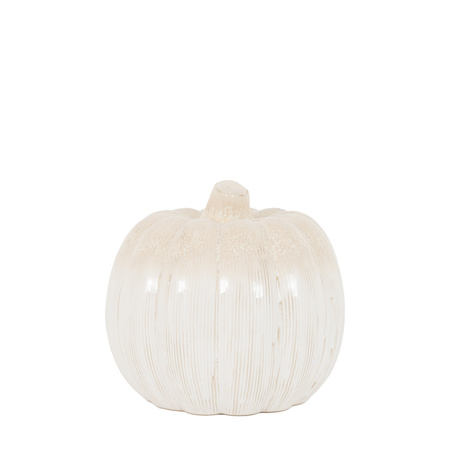 Ceramic Pumpkin Natural 200x200x180mm