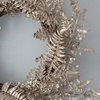 Morgan Delux Leaf Wreath Champagne Gold 610mm