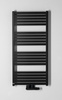 GRUNT grzejnik łazienkowy 500x1050mm, podłączenie środkowe, czarny mat