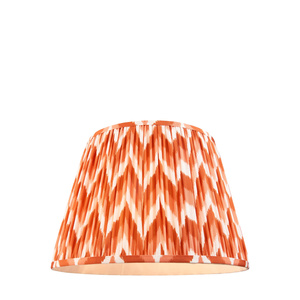 Zigzag Shade Apricot Orange Fabric 275x280x400mm
