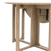 Craft Folding Dining Table Smoked 1000x1000x750mm