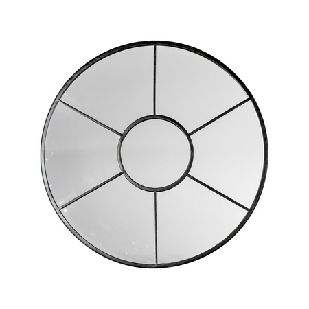 Lustro okrągłe Valence czarne 600 x 600 mm