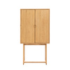 Craft Cocktail Cabinet Natural 850x450x1600mm