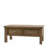 Hardwick 2 Drawer Coffee Table 1200x600x500mm