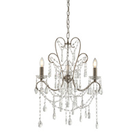 Berkley 3 Pendant Light Aged Silver