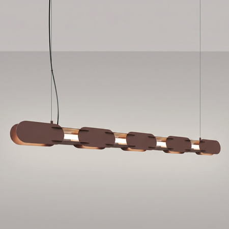 Lampa wisząca CHAIN 158 brązowa LED 4000K
