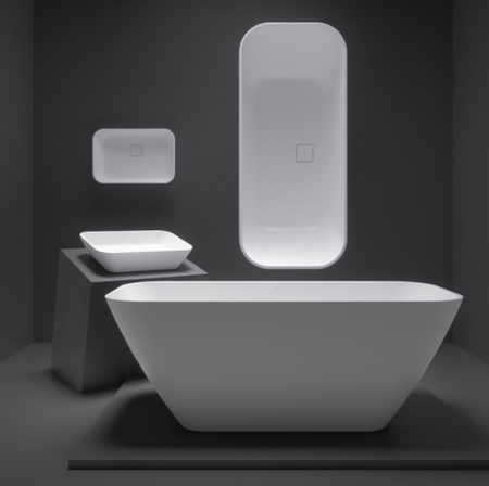 Wanna wolnostojąca Sidu 1600 Biały Połysk