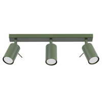Plafon RING 3L zielony oliwkowy