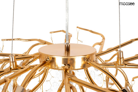 MOOSEE lampa wisząca RIVIERA 80 złota /   clear