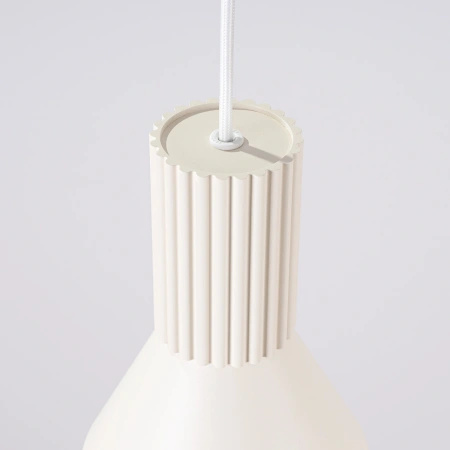 Lampa wisząca ESTRIA 1 beżowa