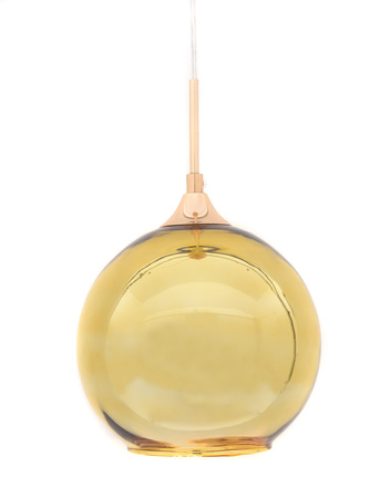 NOWOCZESNA LAMPA WISZĄCA ZŁOTA LOBOS D20