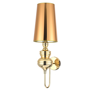 Lampa ścienna QUEEN złota 25 cm