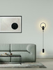 MOOSEE lampa ścienna COMO czarna