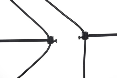 MOOSEE lampa wisząca FLUSSO LINE 4        czarna