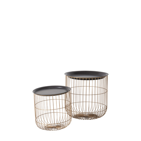 Woburn Nest Of 2 Side Tables 500x500x510mm