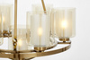 LAMPA WISZĄCA LOFT MOSIĘŻNA SANTINI W7