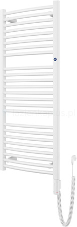 Instal Projekt Omer Electro Grzejnik elektryczny  50x70 cm biały połysk/white silk OMERE-50/70+GH-03C1