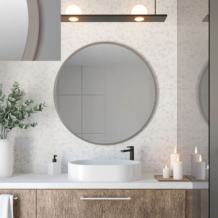Lustro Cadre Concrete rama beton ciemny
